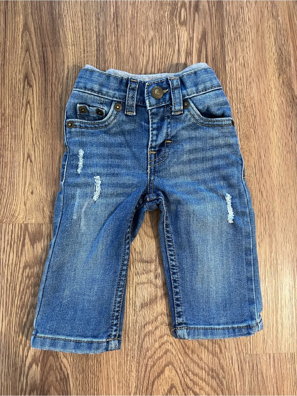 Levis baby Distressed Denim Jeans